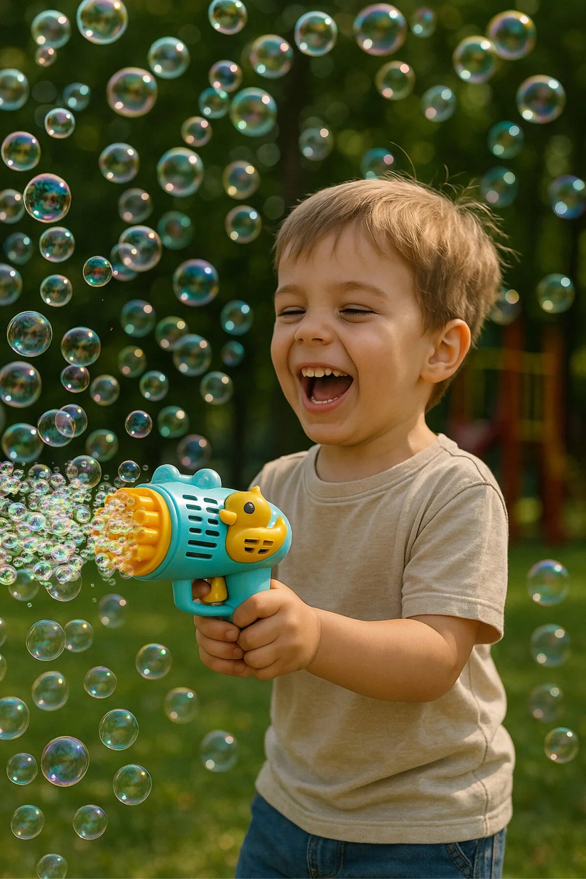 Baloncuk Tabancası Köpük Baloncuk Makinesi Bubble Gun