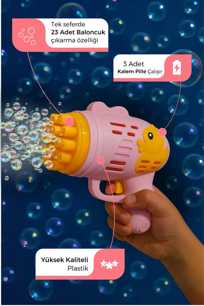 Baloncuk Tabancası Köpük Baloncuk Makinesi Bubble Gun