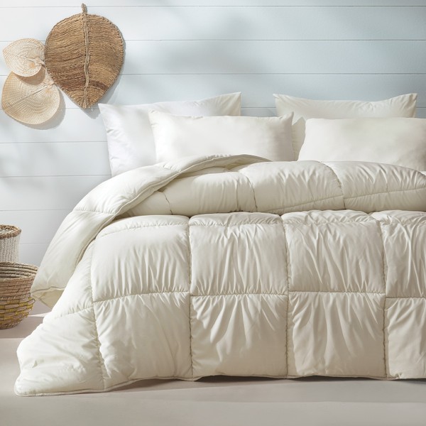 yatas-bedding-macaron-cift-kisilik-yorgan-yastik-set-krem